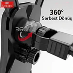 Soporte Universal de Celular para Motocicleta con Rotación 360°