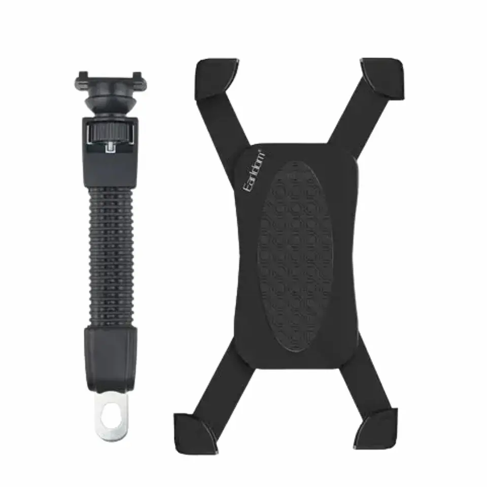 Soporte Universal de Celular para Motocicleta con Rotación 360° 5