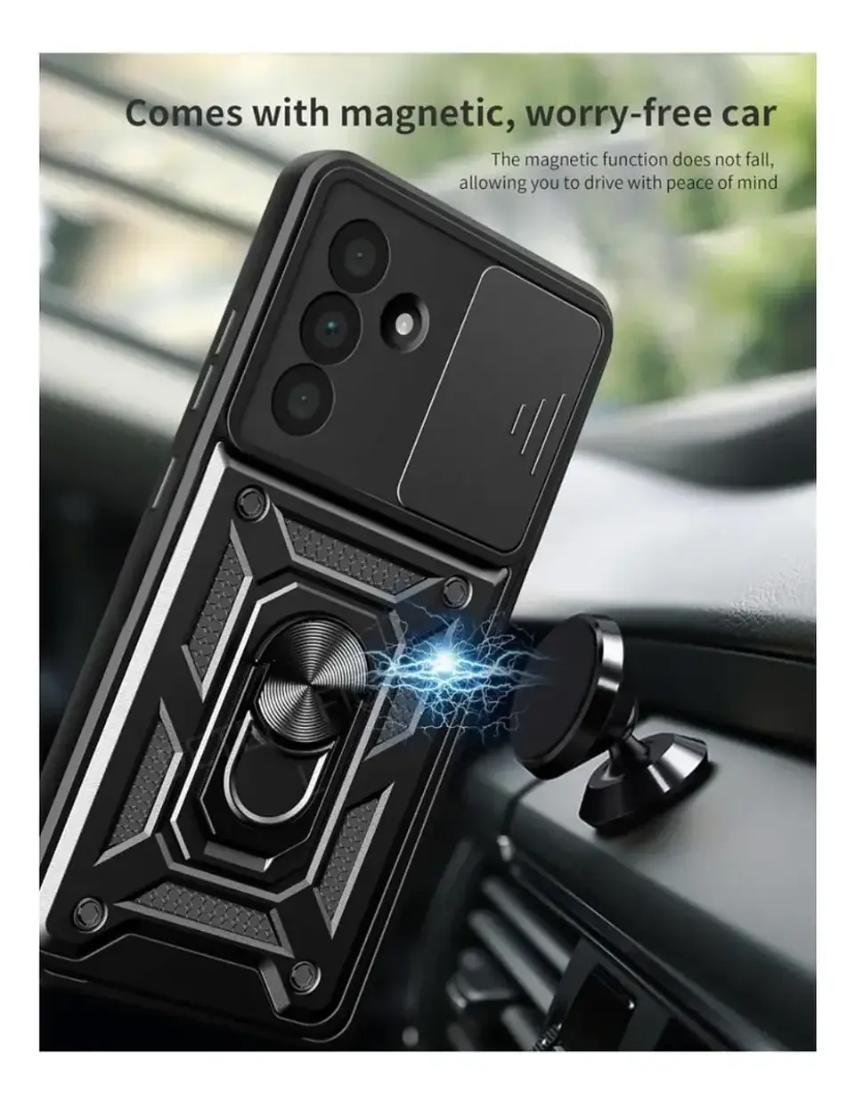 Carcasa Antigolpes Reforzada para Samsung A17  10