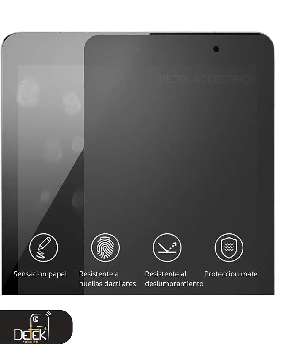 Lamina De Vidrio Mate Premium Sensación Papel Para Samsung S10 Plus 12.4