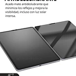 Lamina De Vidrio Mate Premium Sensación Papel Para Samsung S10 Plus 12.4"