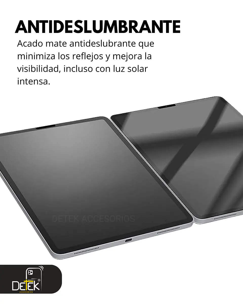 Lamina De Vidrio Mate Premium Sensación Papel Para Samsung S10 Plus 12.4