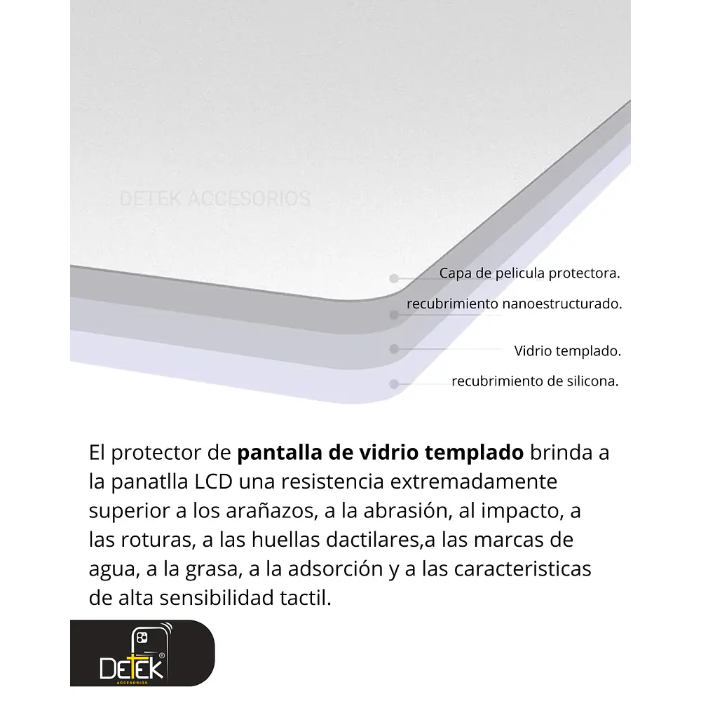 Lamina De Vidrio Mate Premium Sensación Papel Para Samsung S10 Plus 12.4"