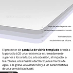 Lamina De Vidrio Mate Premium Sensación Papel Para Samsung S10 Plus 12.4"