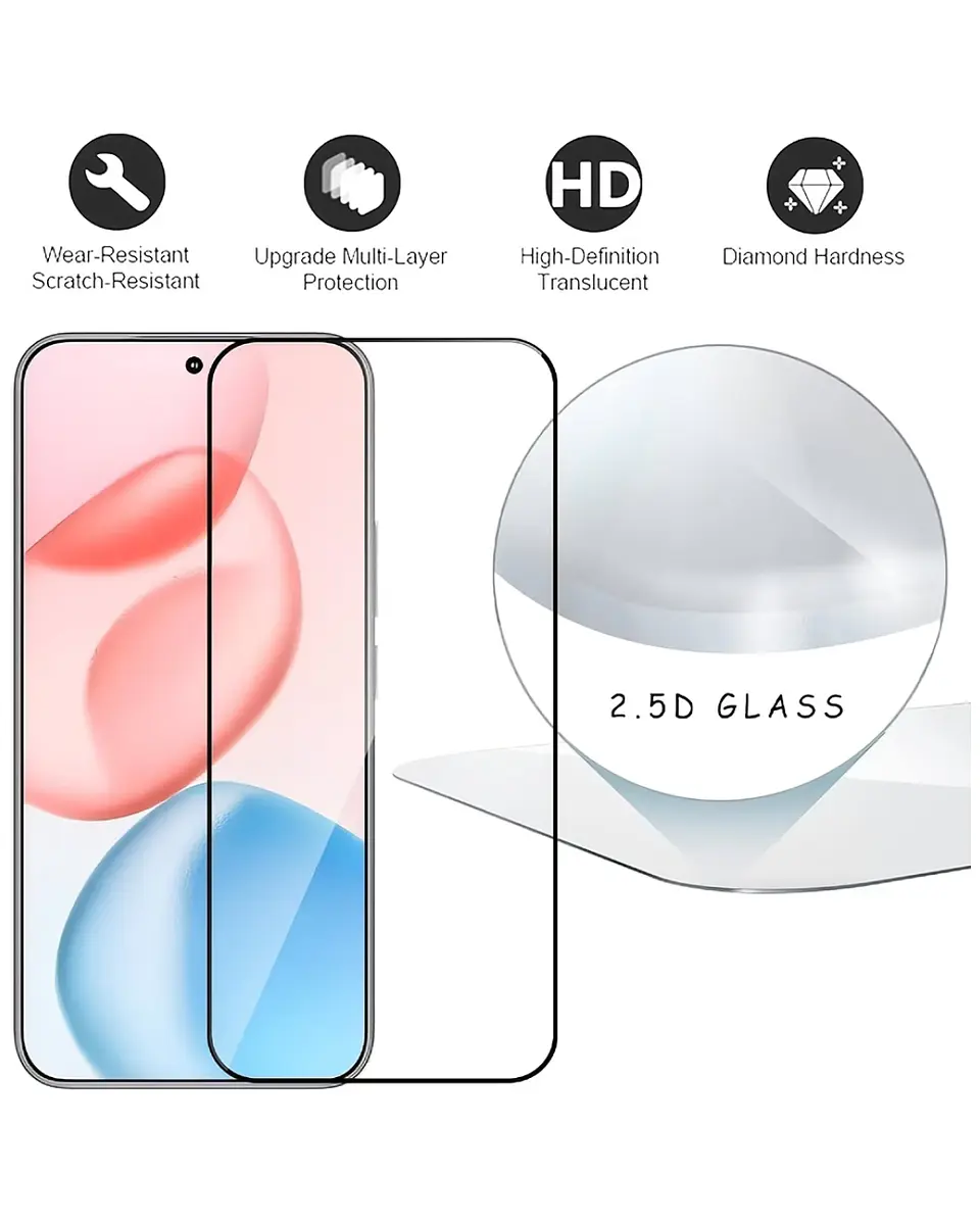 Lámina de Vidrio Completa para Honor Magic 8 Lite 5g  3