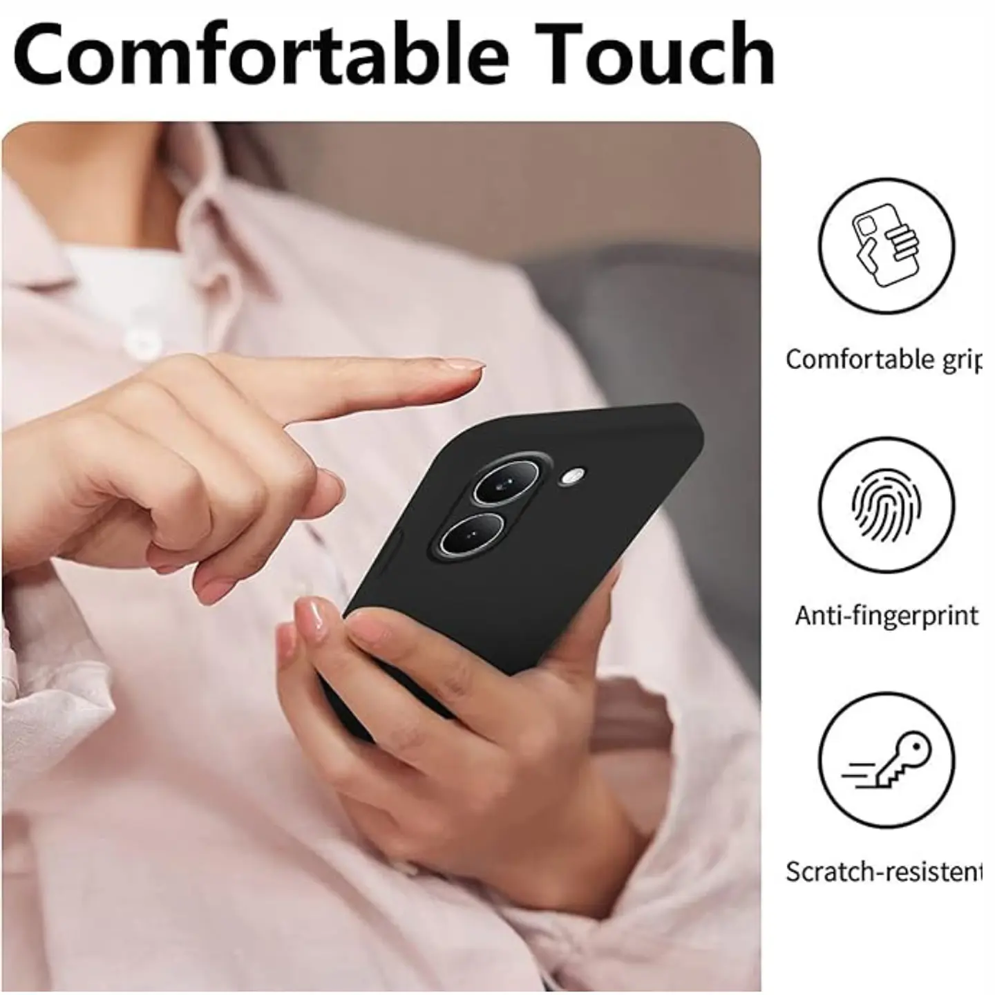 Carcasa de Silicona Color para Xiaomi Poco X8 Pro 5g  4