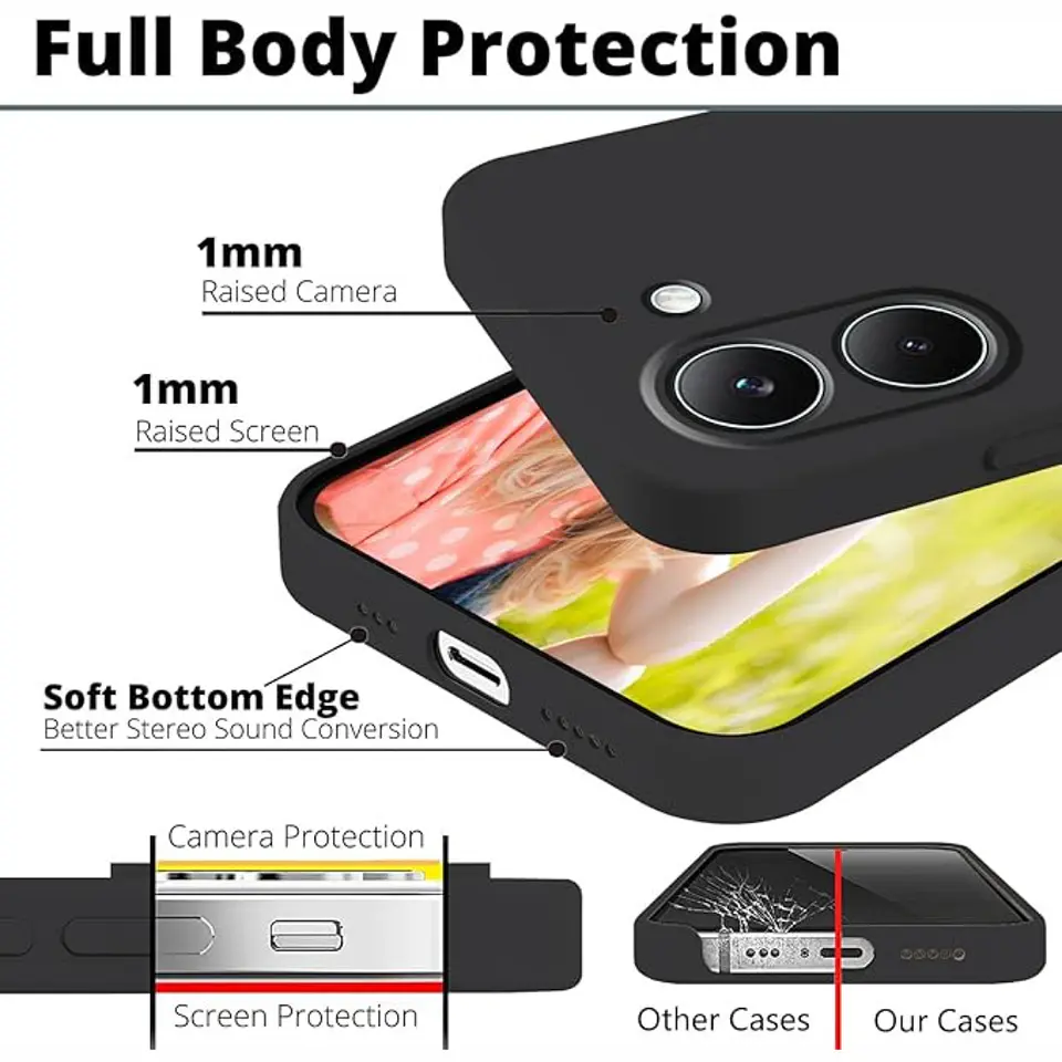 Carcasa de Silicona Color para Xiaomi Poco X8 Pro 5g  5