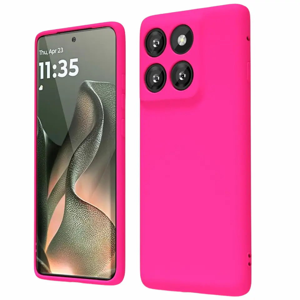 Carcasa Silicona Color para Motorola Edge 70 Fusión  16