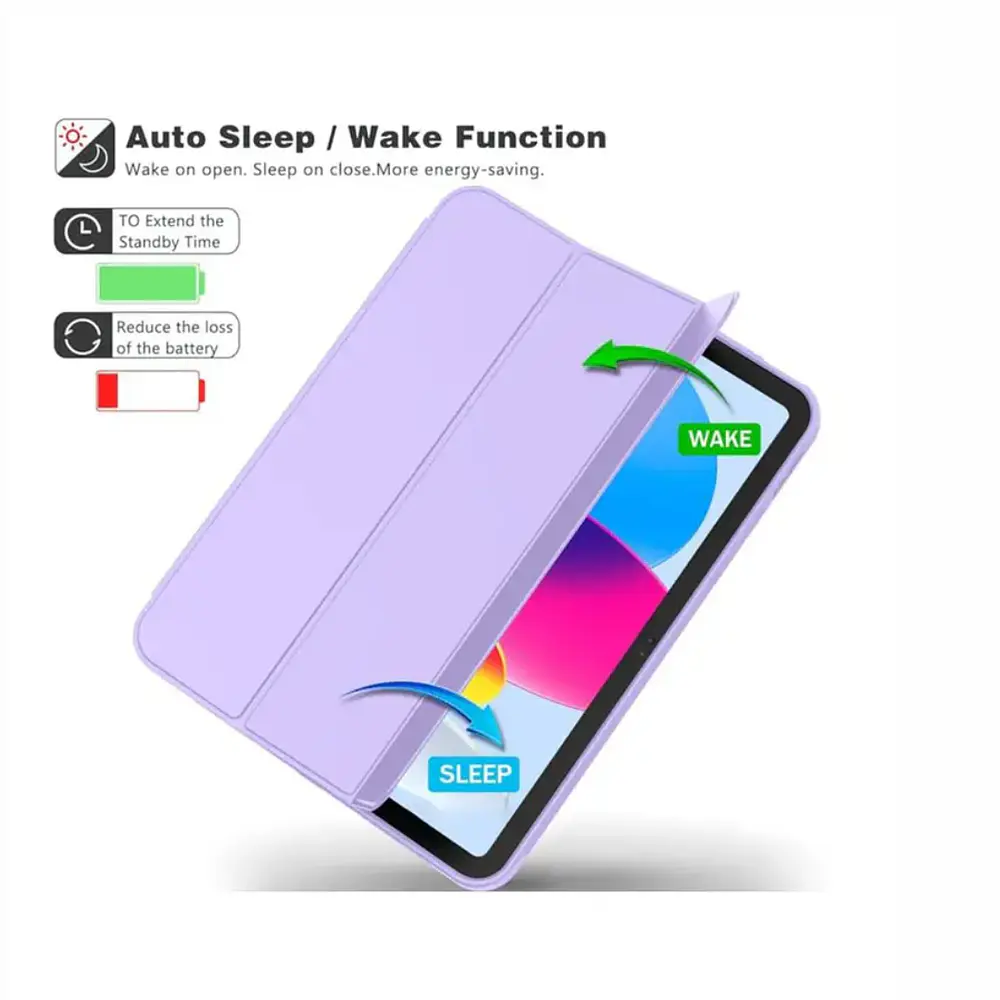 Funda Smart Cover Con Ranura iPad 10.9" 10ma Generación 2022