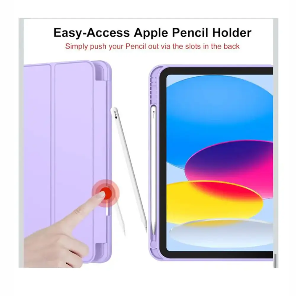 Funda Smart Cover Con Ranura iPad 10.9" 10ma Generación 2022
