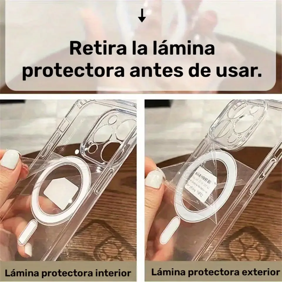 Carcasa Magnética Magsafe Para iPhone 13 / 14 6