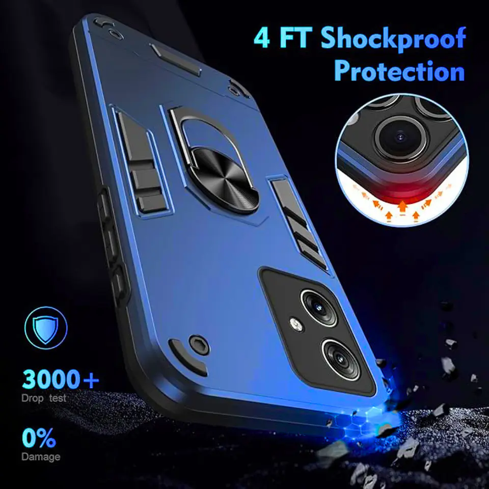 Carcasa Antigolpes Reforzada Para Motorola G54 5g 9