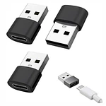 Adaptador OTG USB C a USB A de 5A