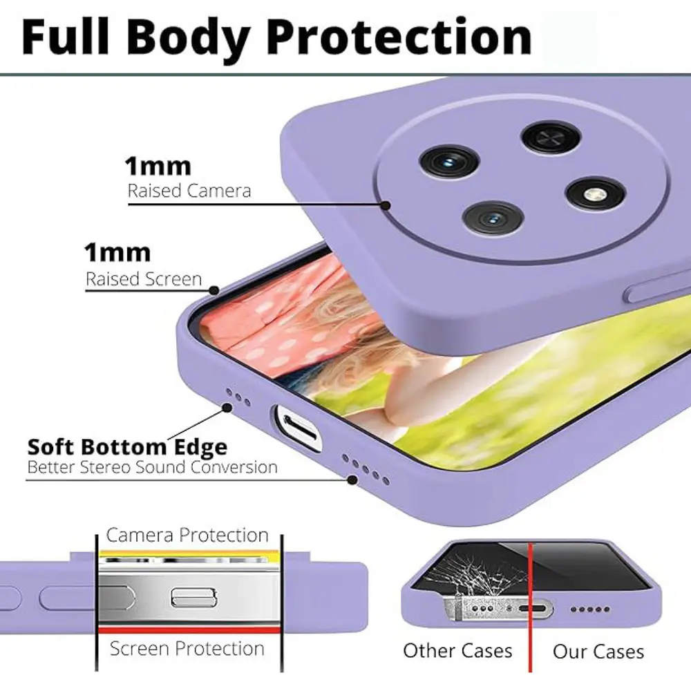 Carcasa de Silicona Color para Honor Magic 7 Lite 5g
