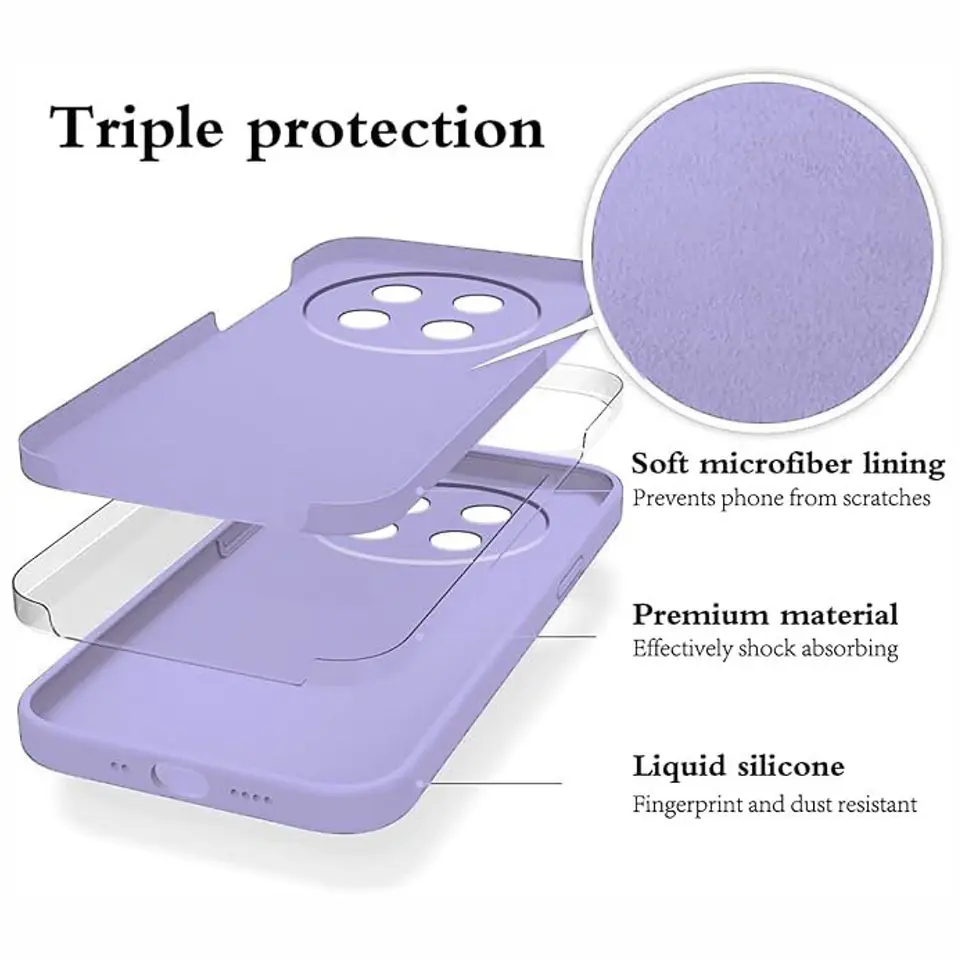 Carcasa de Silicona Color para Honor Magic 7 Lite 5g 20