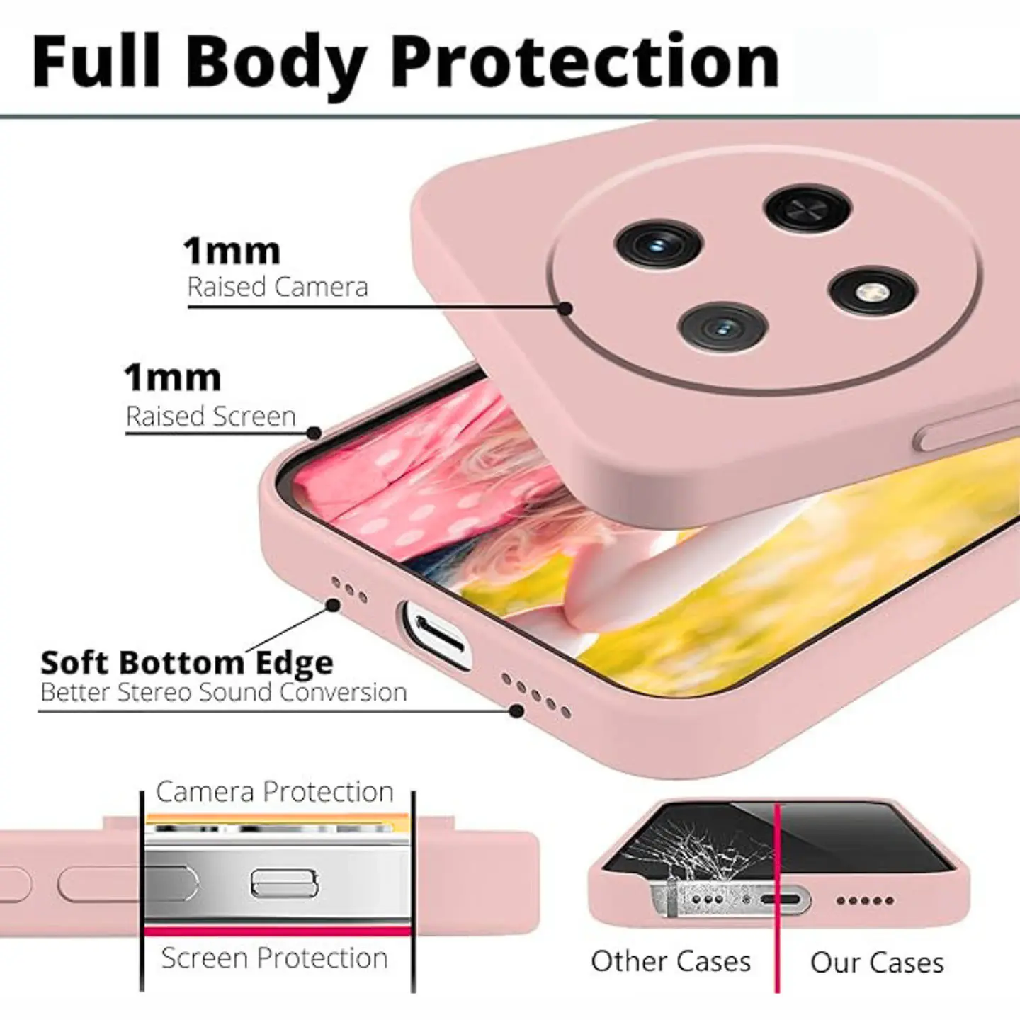 Carcasa de Silicona Color para Honor Magic 7 Lite 5g 34