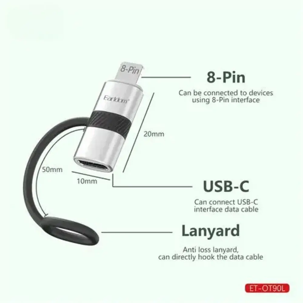 Adaptador OTG Tipo C a Lightning