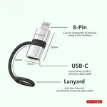 Adaptador OTG Tipo C a Lightning