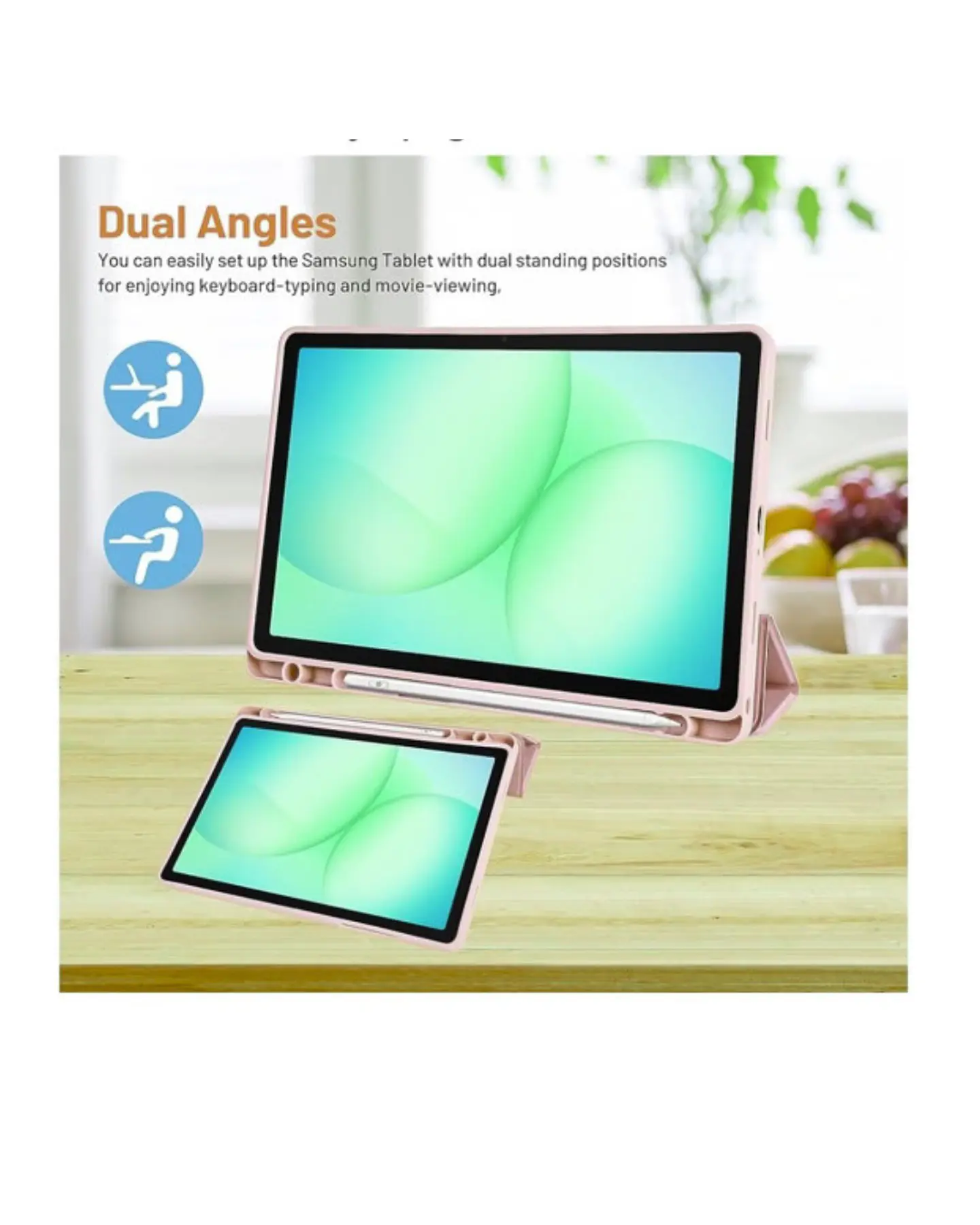 Funda Estuche Smart Case Para Tablet Samsung A11+ 11 X230 X235 11