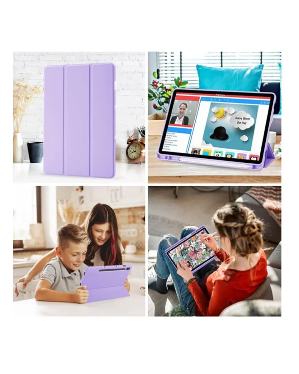 Funda Estuche Smart Case Para Tablet Samsung A11+ 11 X230 X235 17