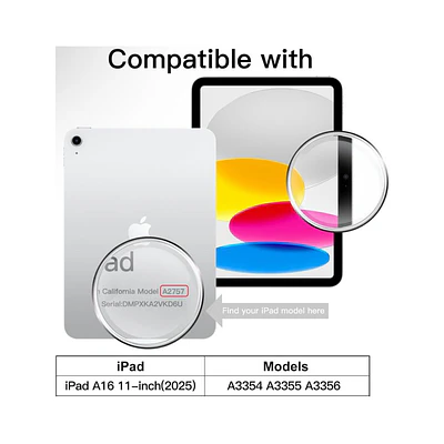 Funda Smart Cover Con Ranura Para iPad 11th Generación A16 2025