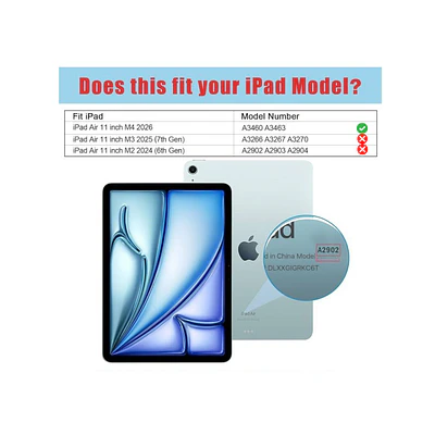 Funda Smart Cover Con Ranura Para iPad Air 11 M4 2026