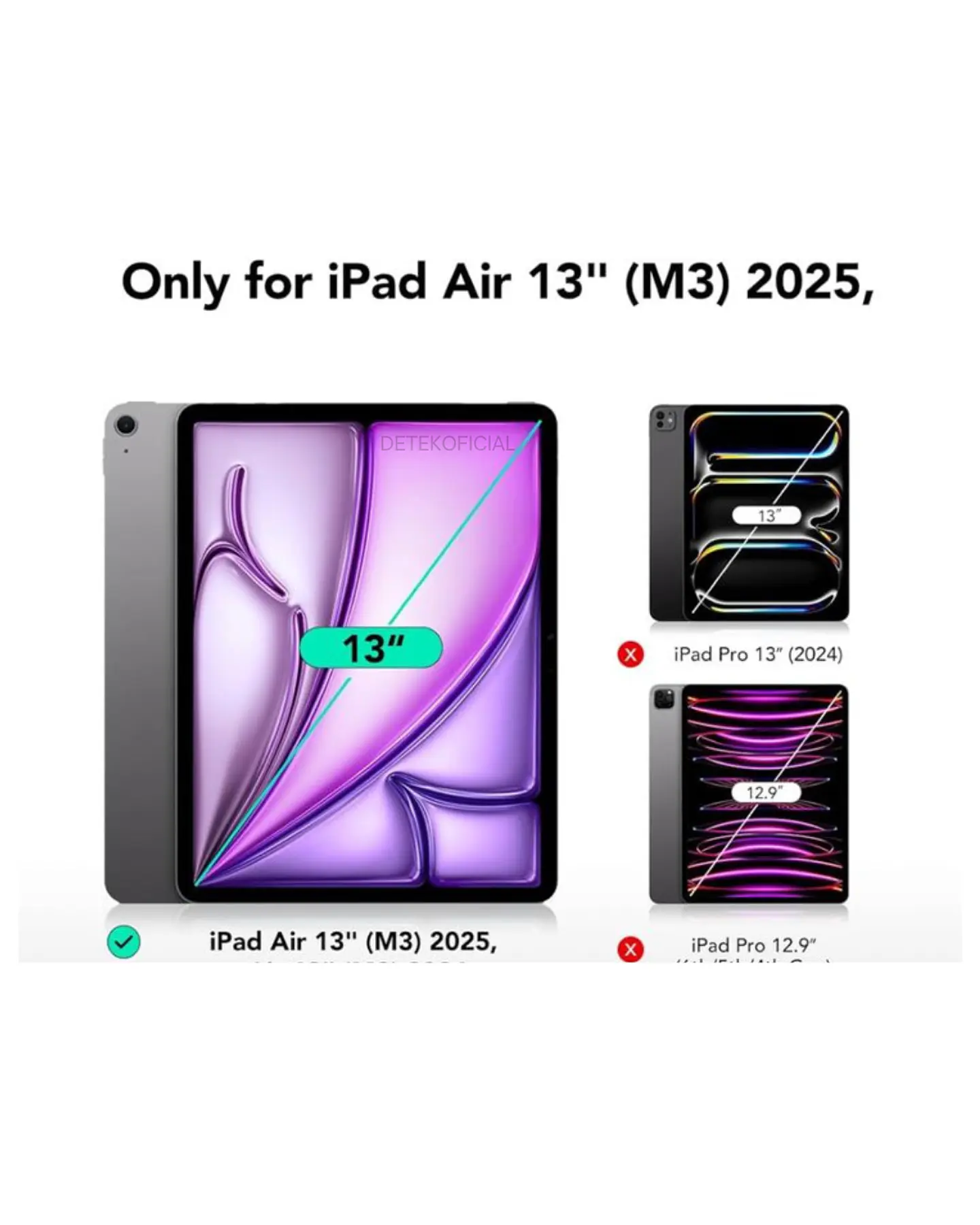 Funda Smart Cover Con Ranura Para iPad Air 13 M3 2