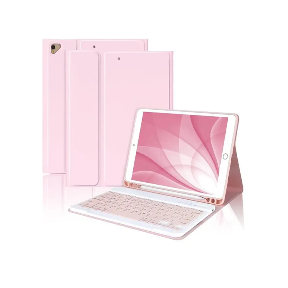 Funda Con Teclado Español Para iPad 10.2 7ma 8va 9na 