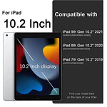 Funda Con Teclado Español Para iPad 10.2 7ma 8va 9na 