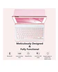 Funda Con Teclado Español Para iPad 10.2 7ma 8va 9na  - Miniatura 4