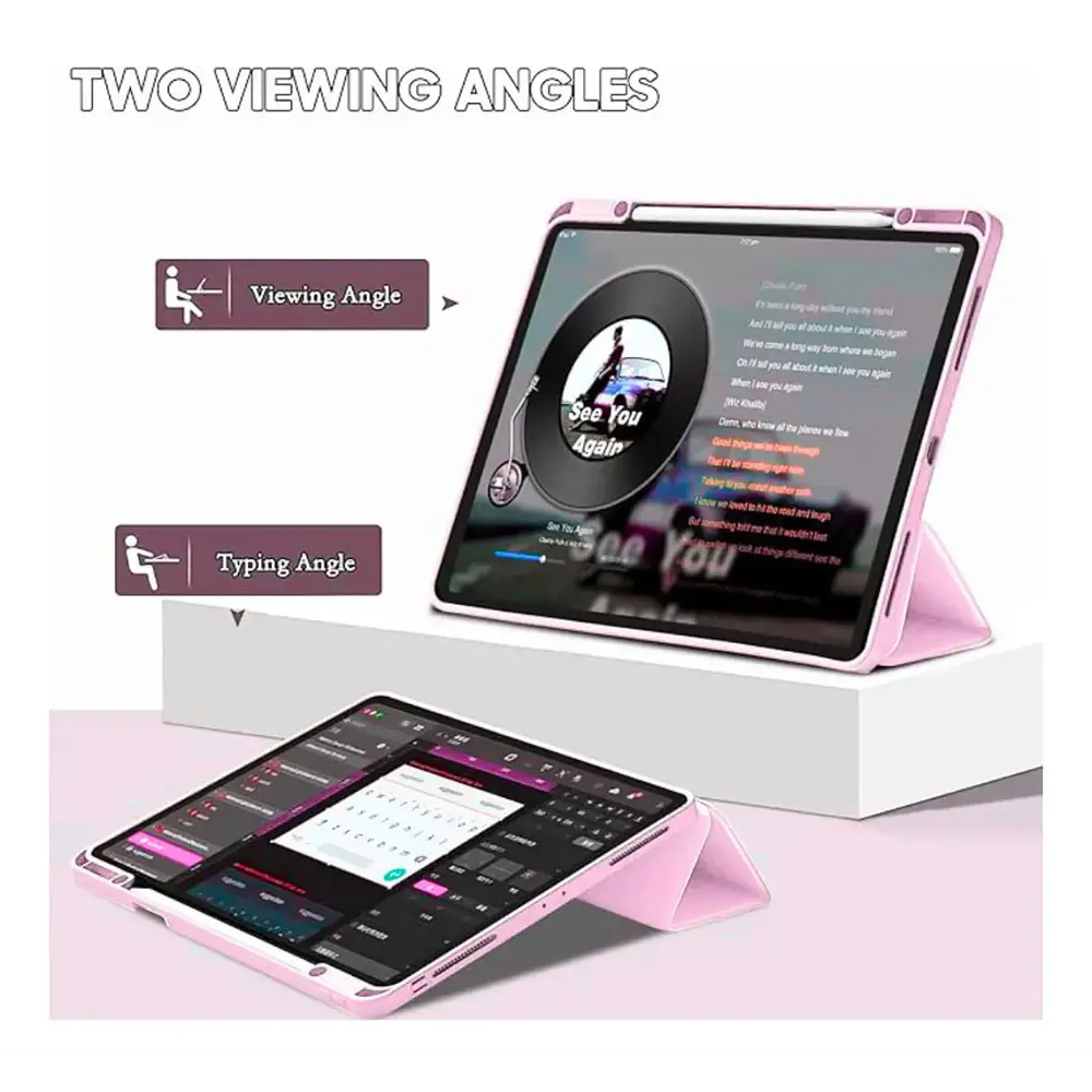 Funda Smart Cover Con Ranura Para iPad Pro 11 M4 2024 