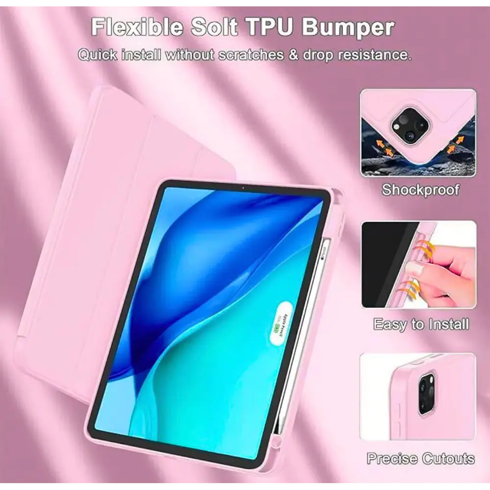 Funda Smart Cover Con Ranura Para iPad Pro 11 M4 2024 