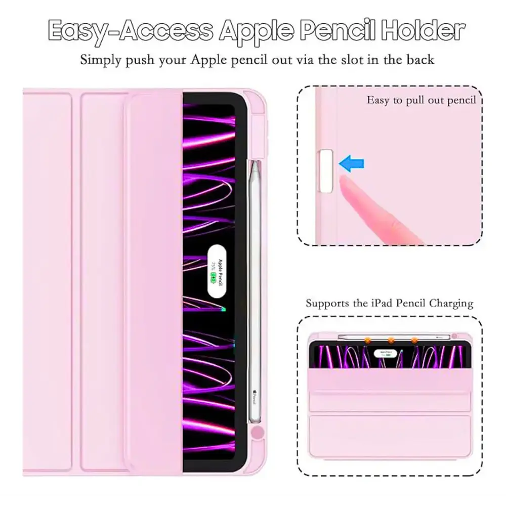 Funda Smart Cover Con Ranura Para iPad Pro 11 M4 2024 