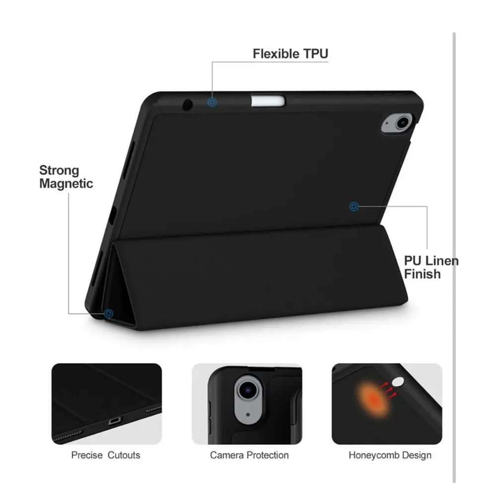Funda Smart Cover Con Ranura Para iPad Air 10.9 4ta 5ta Generacion