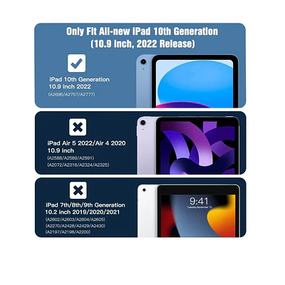 Carcasa Transparente Antishock Para iPad 10ma 2022