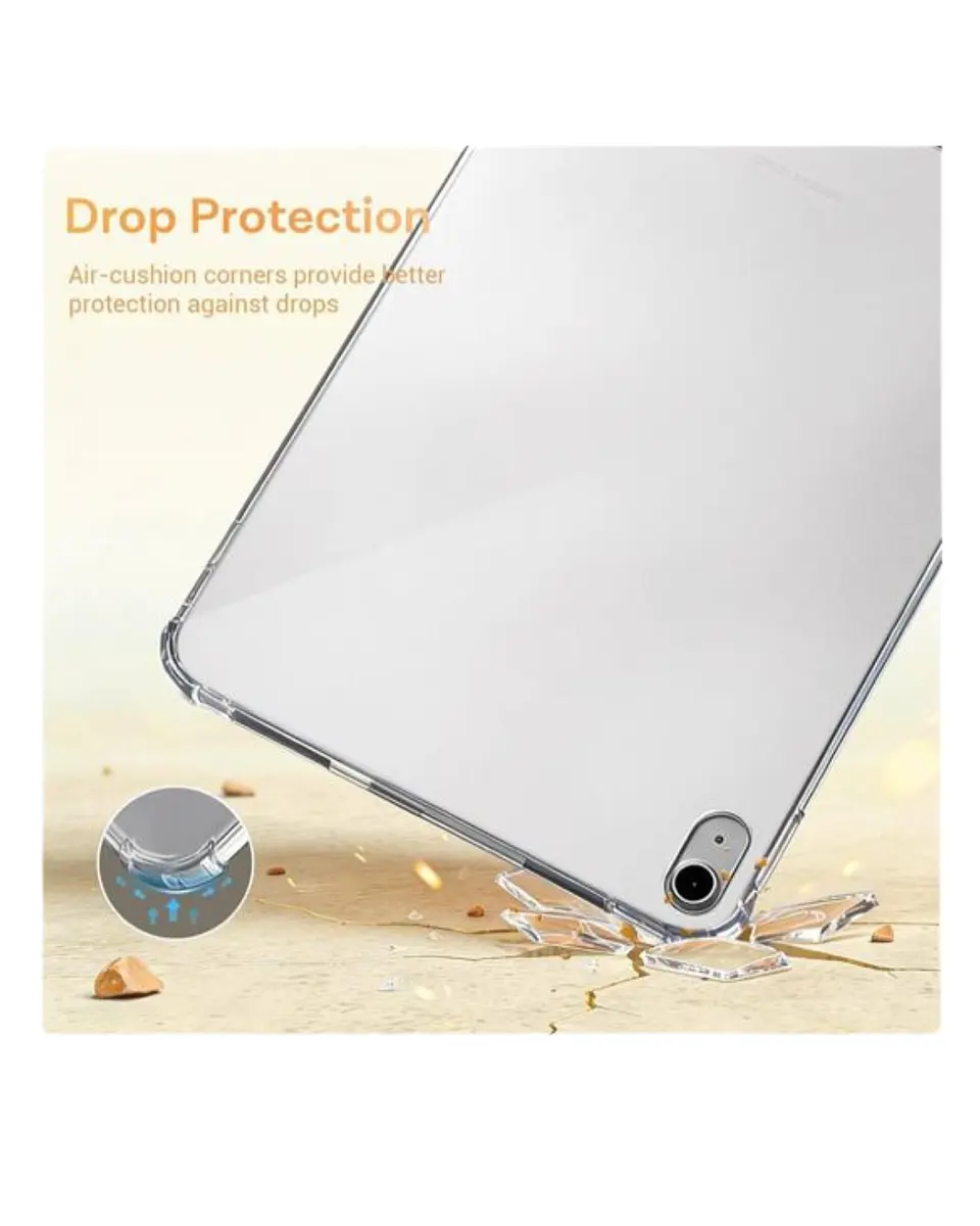 Carcasa Transparente Antishock Para iPad 11 A16 2025 3