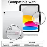 Carcasa Transparente Antishock Para iPad 11 A16 2025