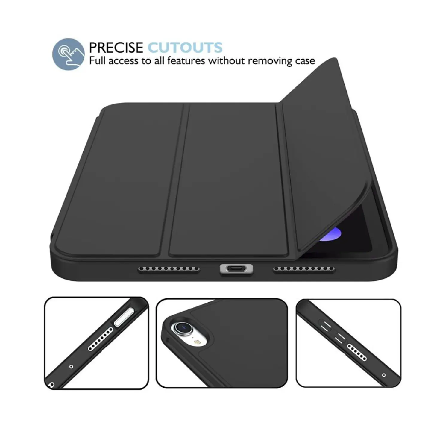 Funda Smart Cover Con Ranura Para iPad Mini 6  3