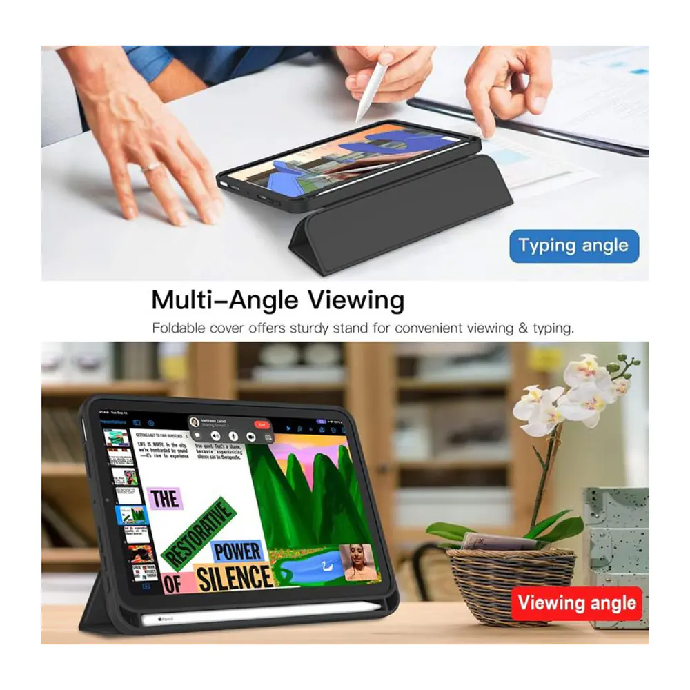 Funda Smart Cover Con Ranura Para iPad Mini 6 