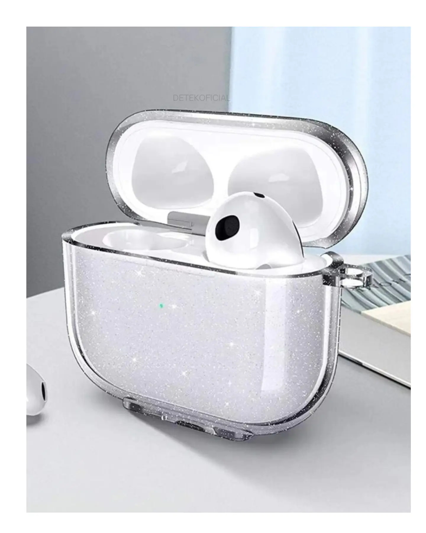 Funda Silicona Colores Transparente Para Airpods Pro 3 2025 13