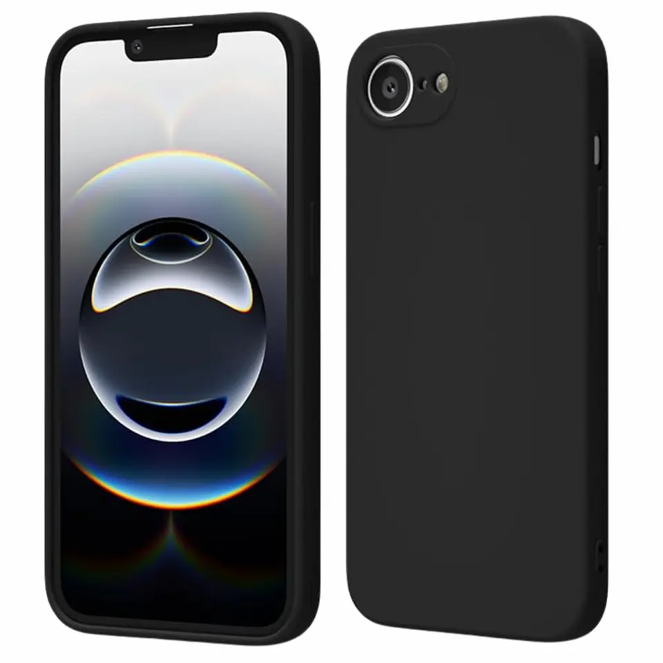 Carcasa Silicona Color para iPhone 17e  1