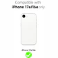Carcasa Silicona Color para iPhone 17e  - Miniatura 2