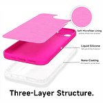 Carcasa Silicona Color para iPhone 17e 