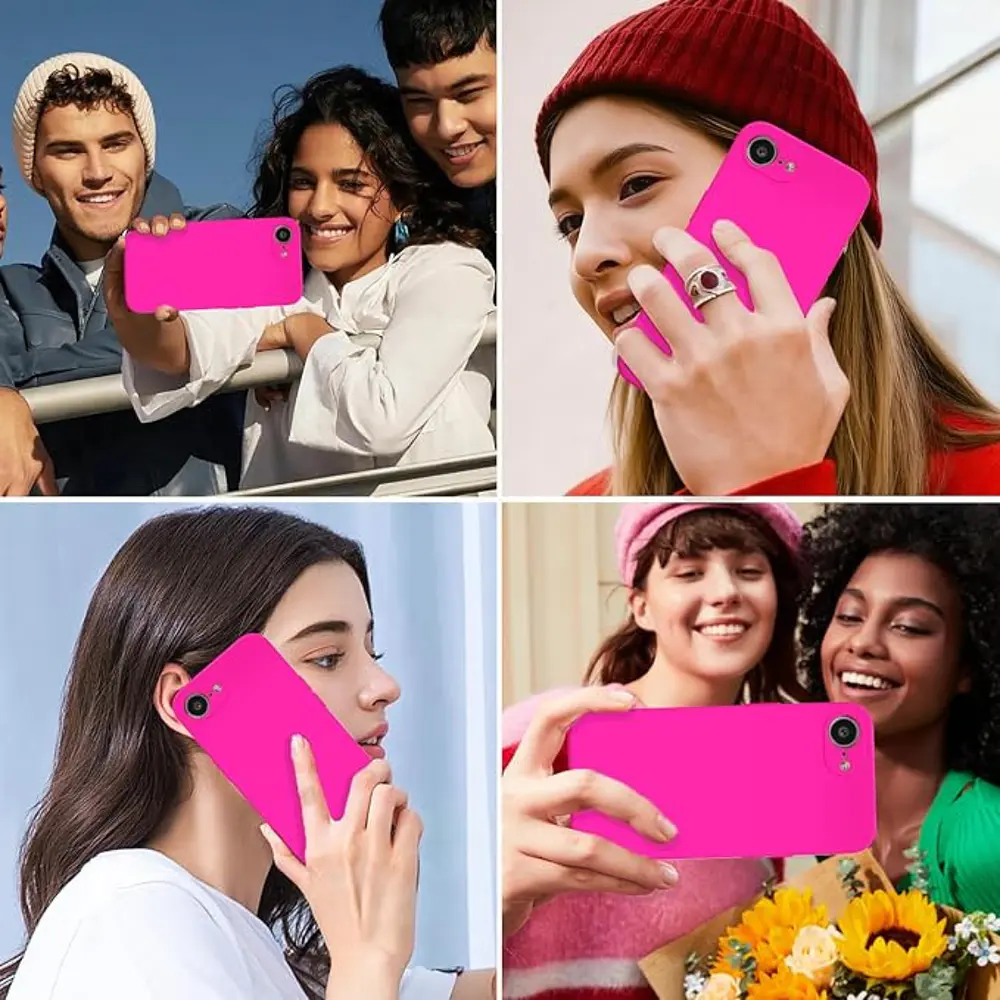 Carcasa Silicona Color para iPhone 17e 
