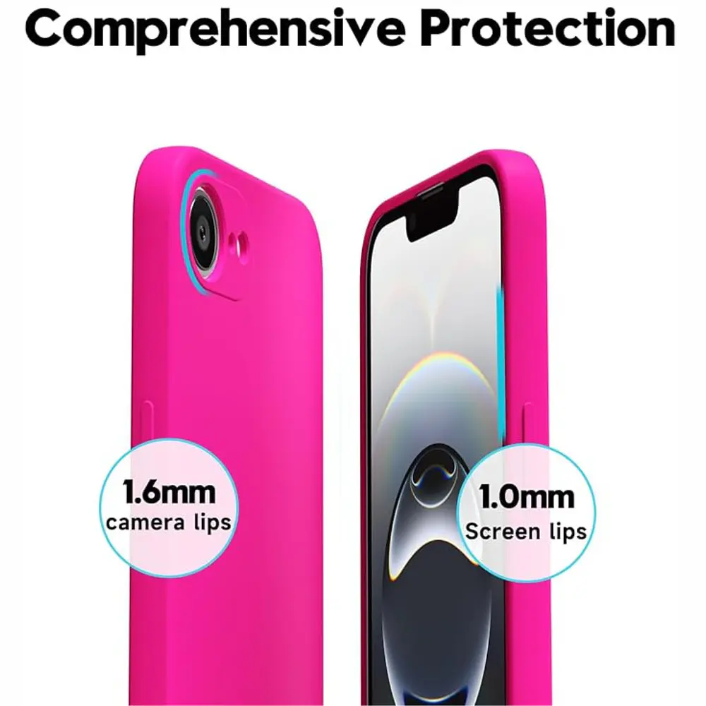 Carcasa Silicona Color para iPhone 17e 