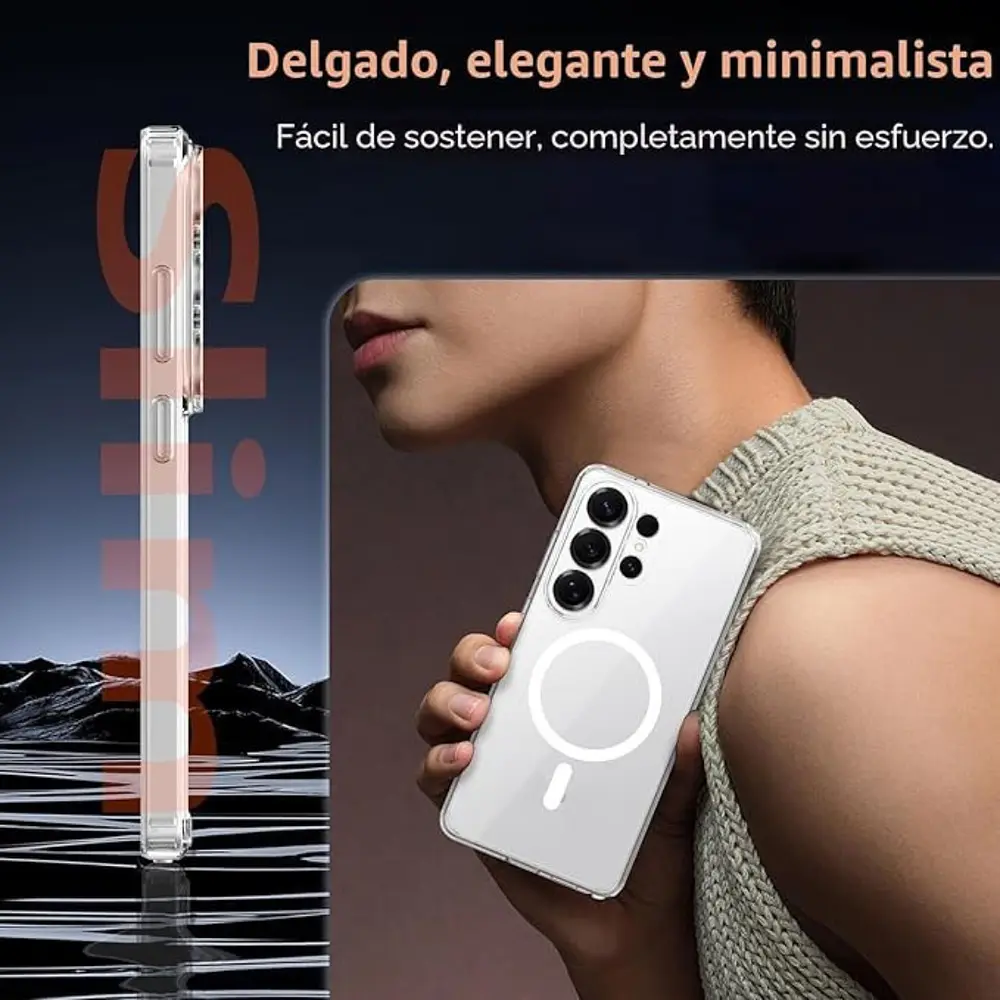Carcasa Magnética Magsafe Para Samsung S25 Ultra