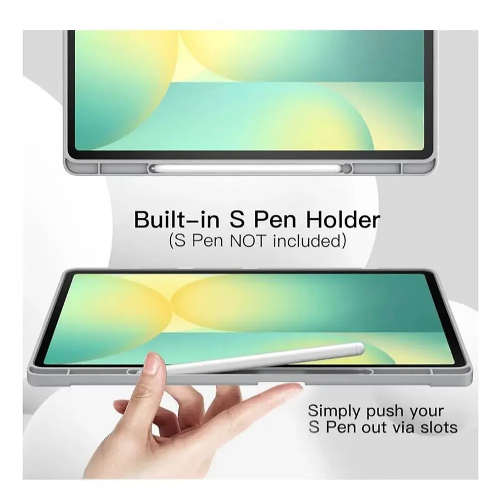 Funda Smart Cover Para Tablet Samsung S10 Fe+ plus de 13.1" 
