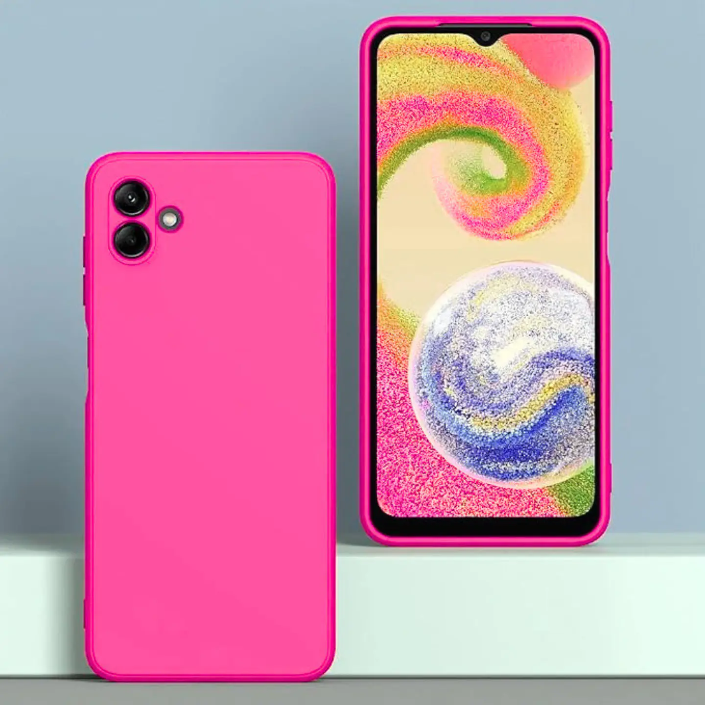 Carcasa Silicona Color para Samsung A07  34