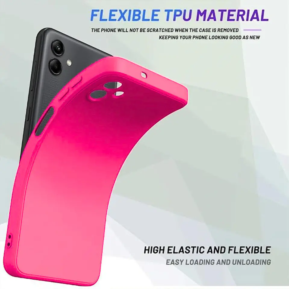 Carcasa Silicona Color para Samsung A07  36