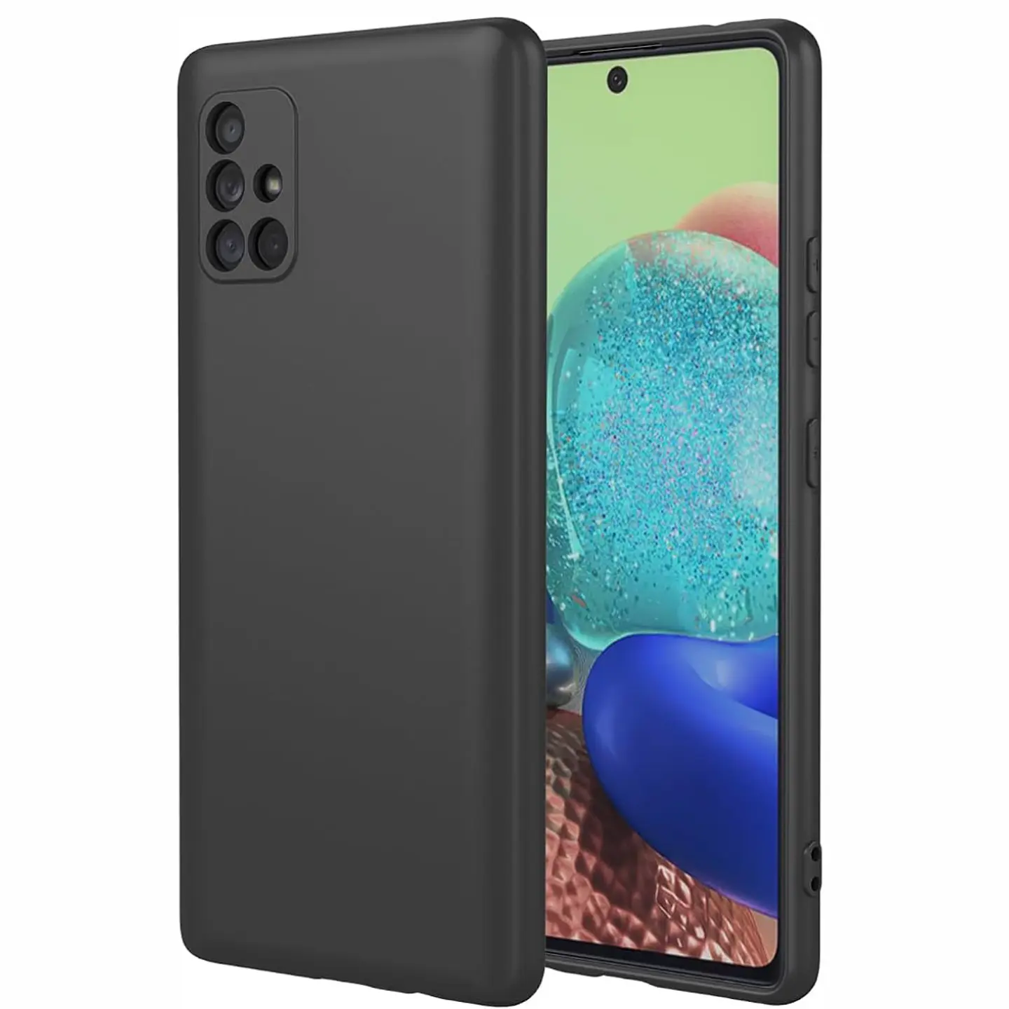 Carcasa Silicona Color para Samsung A71 5g  1